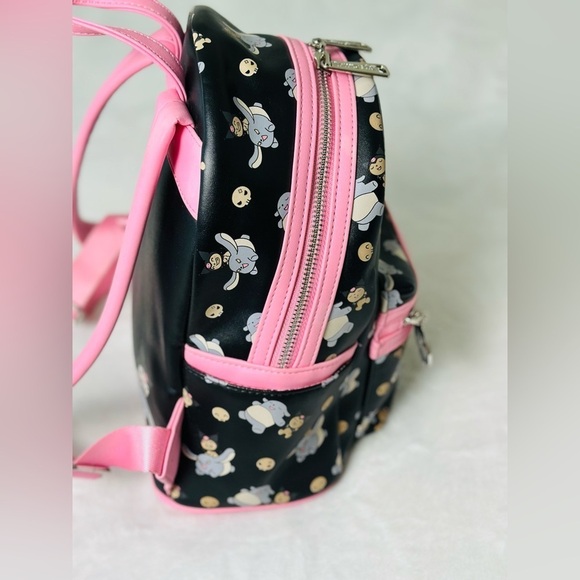 Loungefly Sanrio Glow In The Dark Kuromi and Baku Mini Backpack main image 12